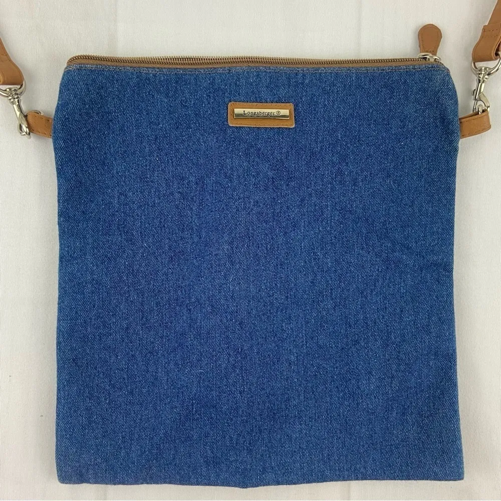 Longaberger Basket Company Denim Shoulder Bag Collectors’ Item - Image 5