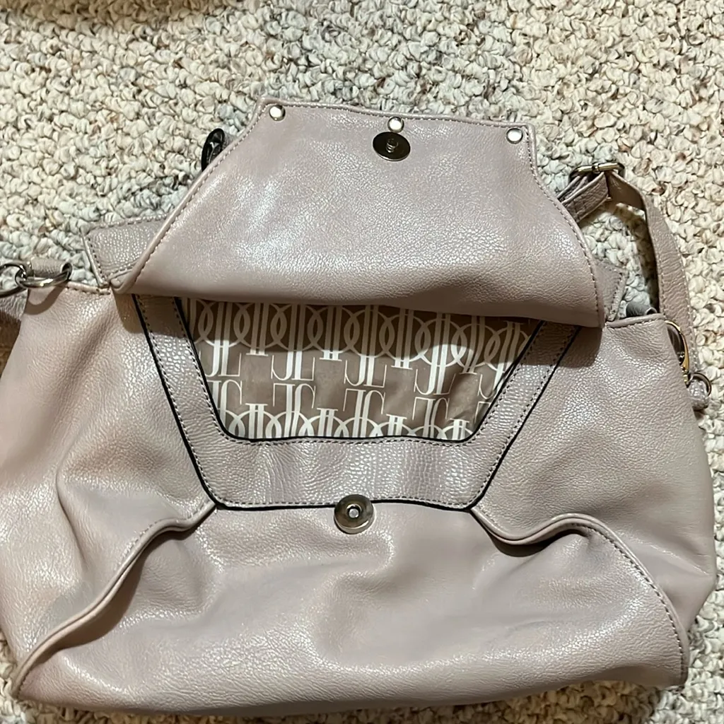 Jennifer Lopez Pale Lavender Shoulder‎ Bag Hand Bag - Image 16