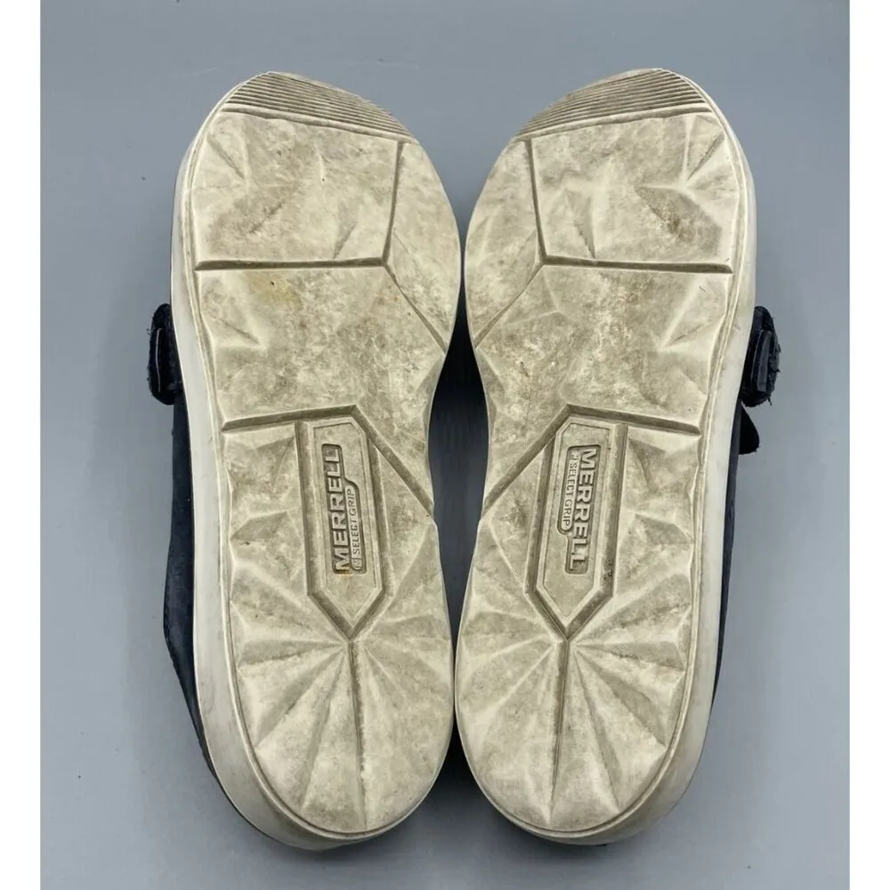 Merrell Blue Suede Leather Mule Slip On Shoes Comfort‎ Womens  Size 9 - Image 9