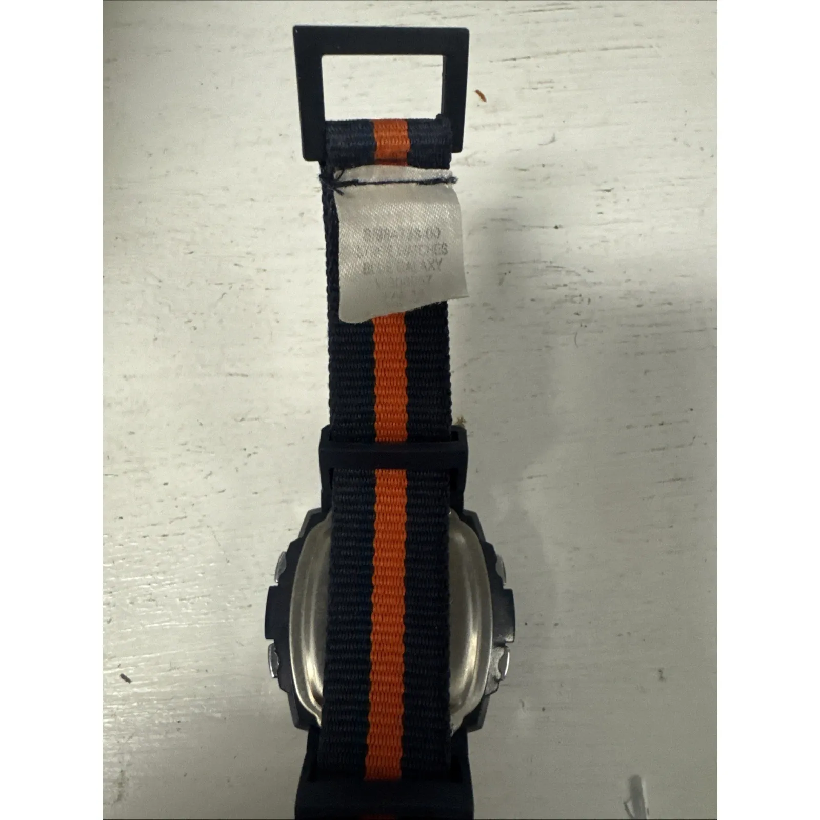 Vtg‎ Gap Sport Watch Stop Watch Kids/Women's Size BLUE/ORANGE Needs Batteries - Image 4