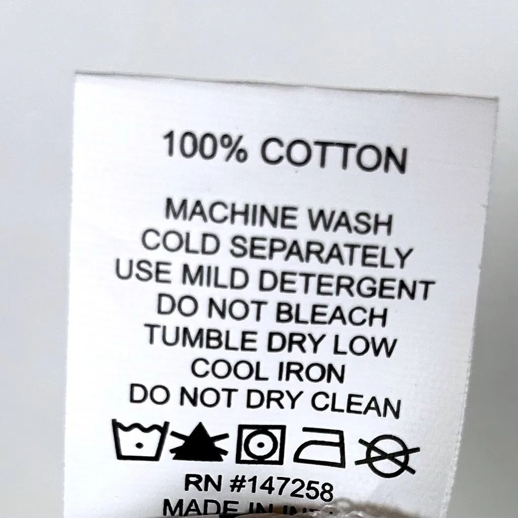 Simply Southern Embroidered Cover Up Dress Sleeveless White‎ Blue Size Small - Image 6