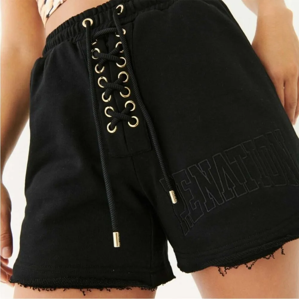 PE Nation Apex Shorts Large Black - Image 2