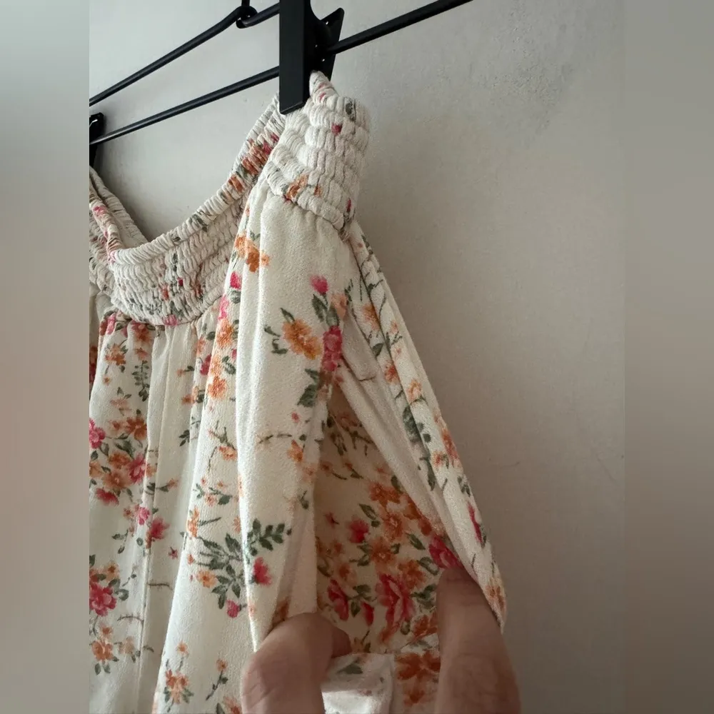 American Eagle  Floral Cottagecore Stretchy Pull On Shorts - Image 3