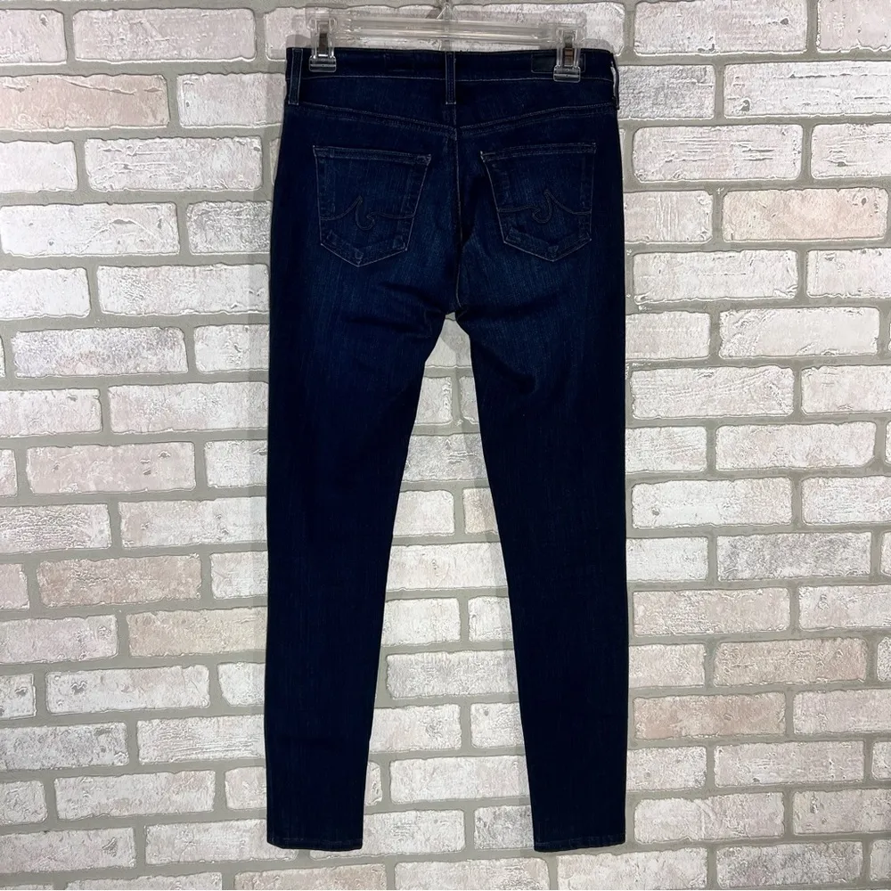 Ag The Legging Ankle Super Skinny Jeans in Coal Grey Size 25 - Image 7