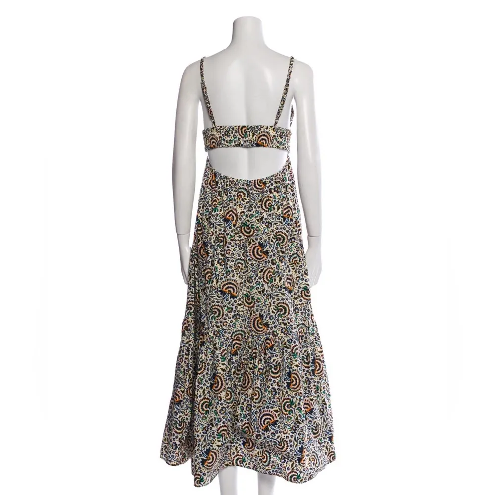 A.L.C. Rhodes Printed Open Back Dress, Size 4 New w/Tag Retail $495 - Image 11