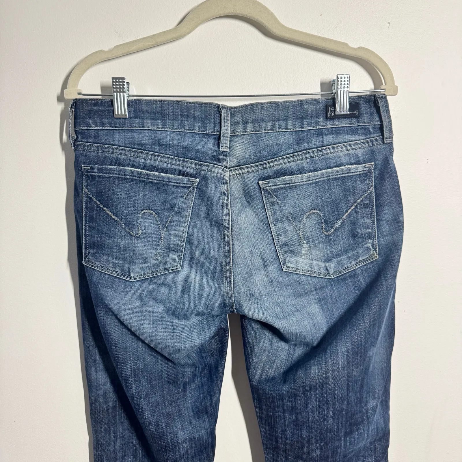 Citizens of Humanity Kelly Stretch Low Waist Bootcut Jean Women 28 Blue Western - Image 7