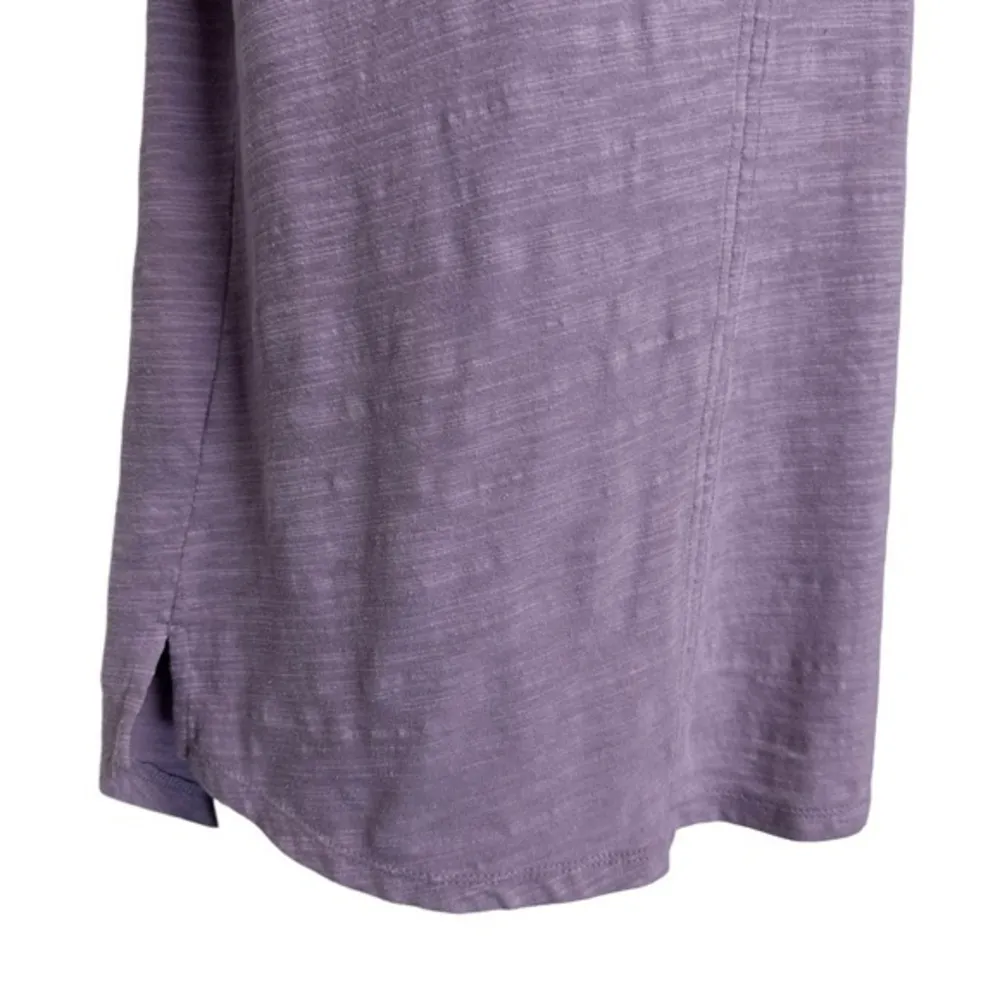 Anthropologie lavender split neck short sleeves‎ top size XS - Image 6