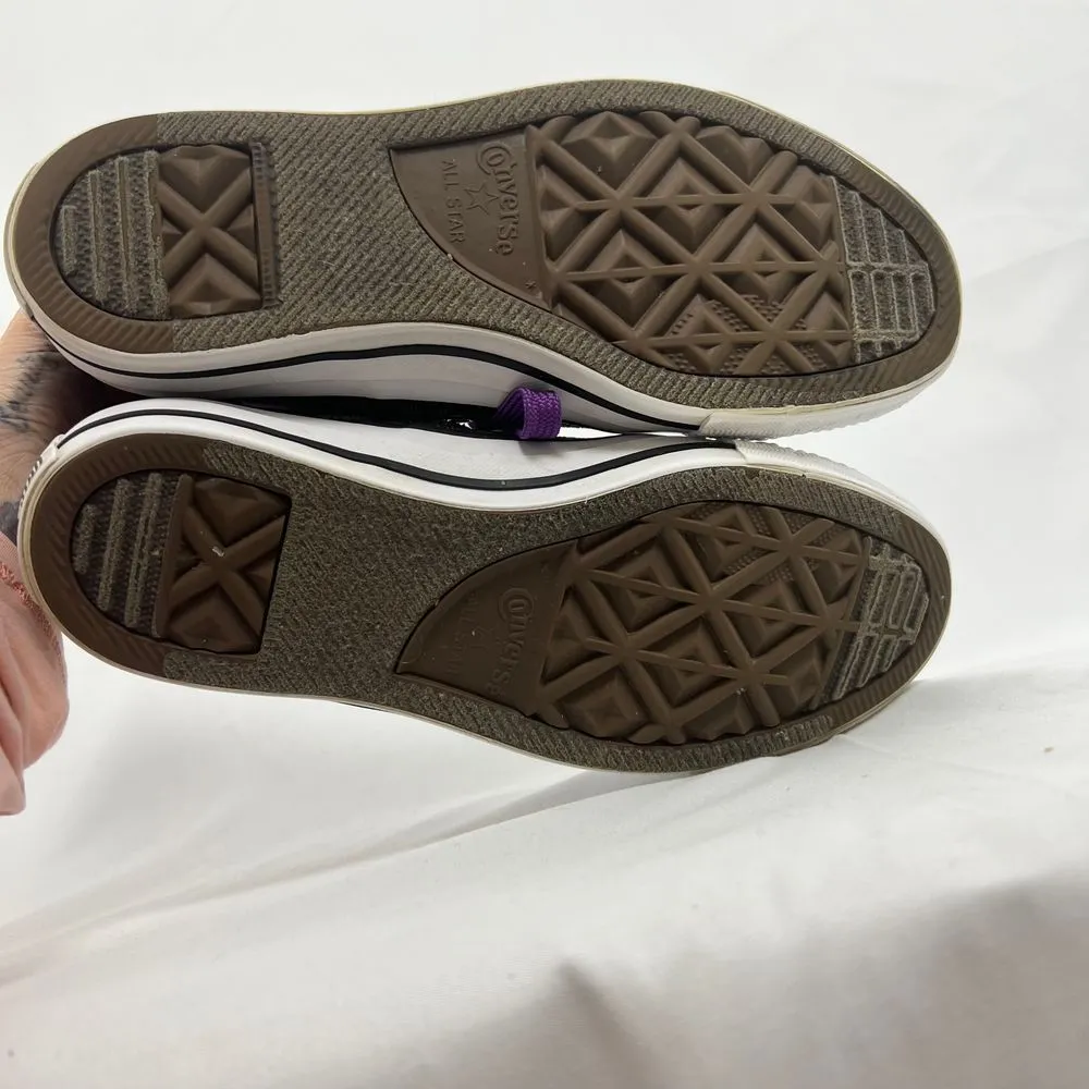 Converse All Star CTAS Madison OX‎ Mercury Purple White Women's  Size 7 - Image 5