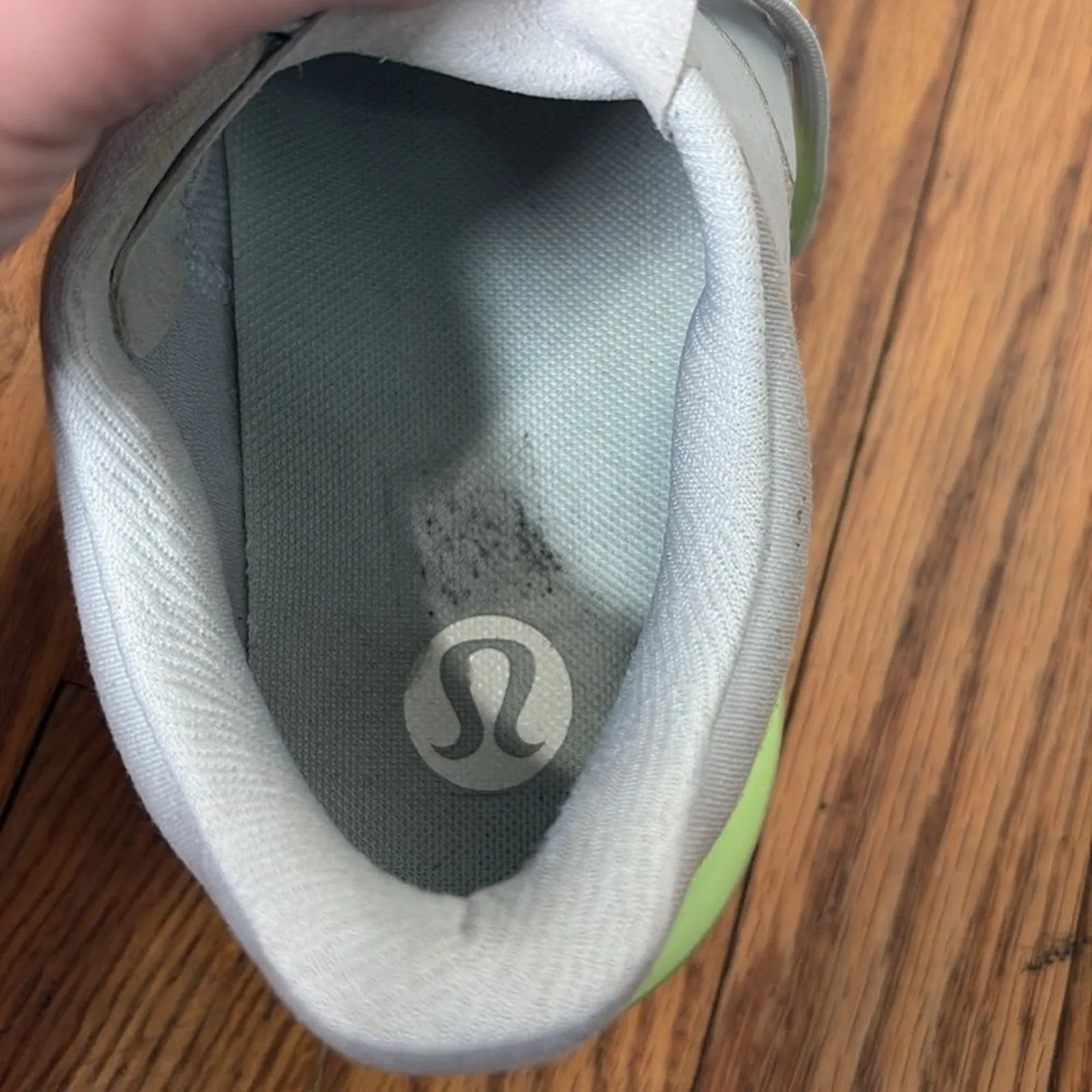 Lululemon‎ Strongfeel Womens Training Shoe Vapor Grey Yellow zap size 10 - Image 11