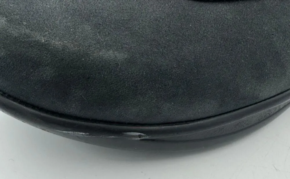 SAS Black Nubuck Leather Lace Up Walking Shoes Comfort 10N Orthopedic Size 10 - Image 5