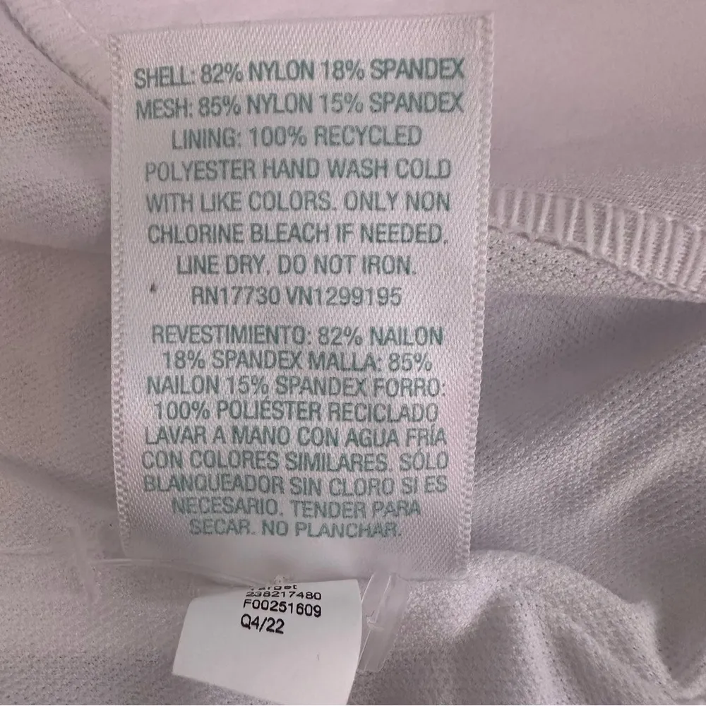 Kona Sol Women’s One Piece Chevron Print Swimsuit Size 18 NWOT - Image 5