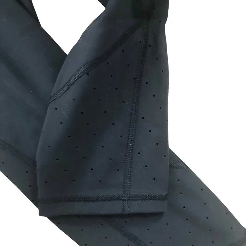 Athleta Trucool Stealth Black Laser Cut Tights/Leggings Sz. S Athleisure Active - Image 6