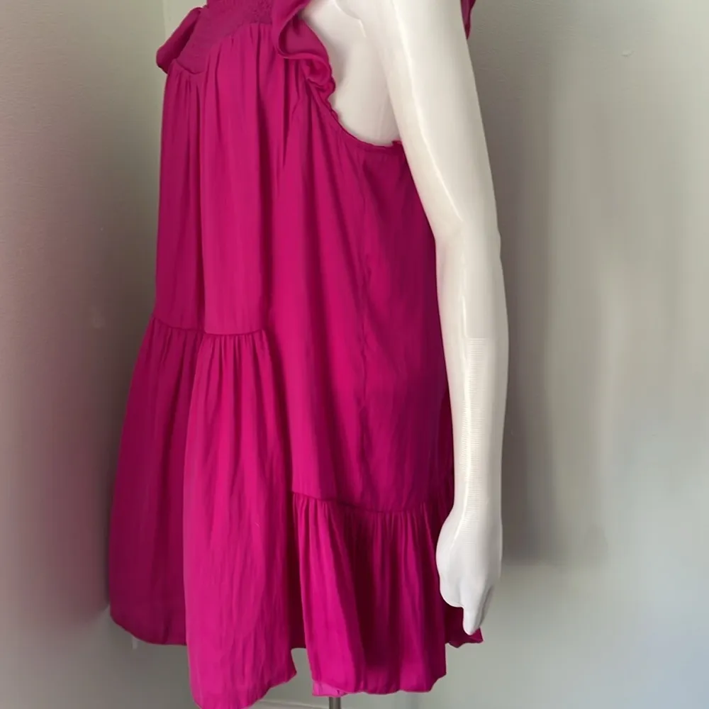 Free People Want Your Love Fuchsia Summer Dress Medium - Image 9