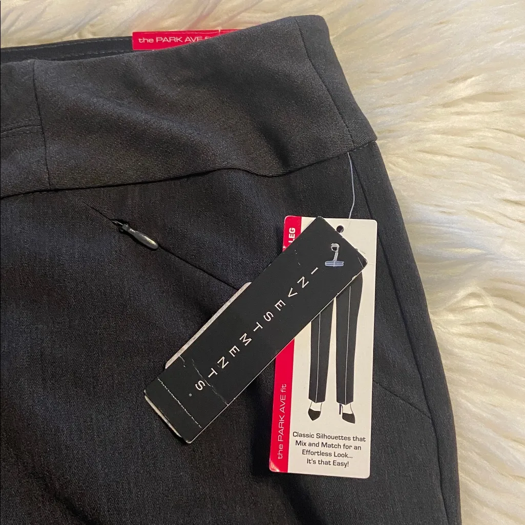 Investment Stylish Dark Gray Trousers size 16L brand new inseam 32” waist 38” - Image 4