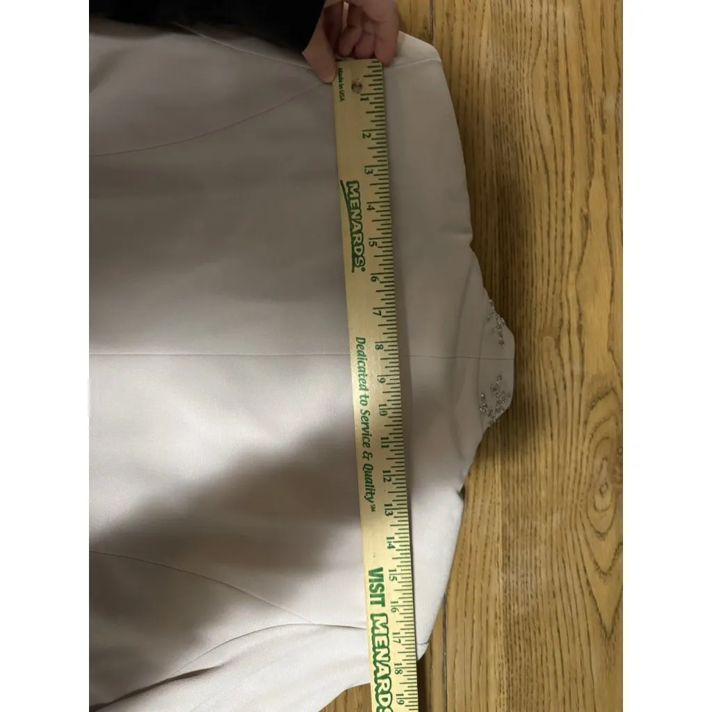 Nite Lite Women Size 20 2 Piece Formal Dress Blazer Set Embellished Classic VTG - Image 16