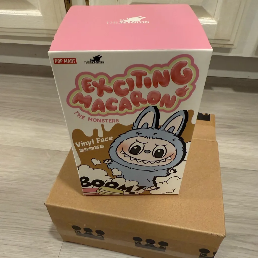 Pop Mart Macaron Toffee Labubu Brown - Image 3