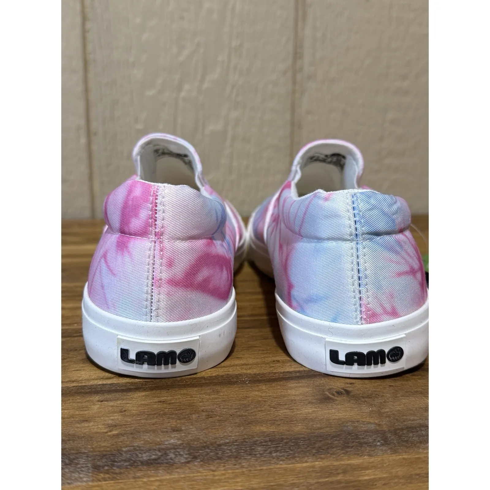 Lamo Lucy Slip On Women's Shoes Size 9 Canvas Tie Dye‎ Casual - Image 3