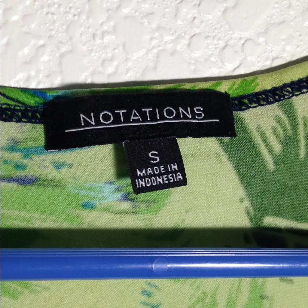 FINAL MARKDOWN Ladies' Notations Lined Top w/Medallion (S) - Image 2