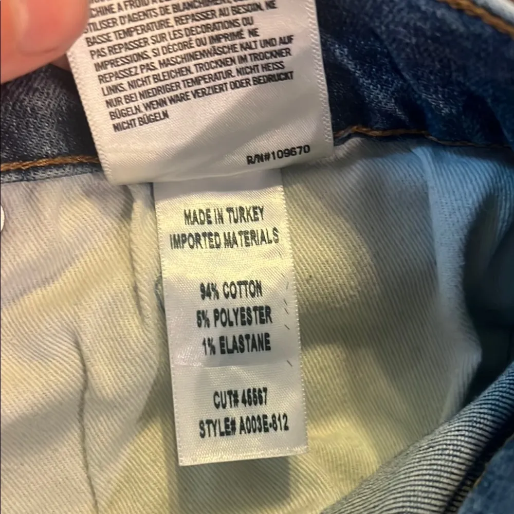 Agolde Distressed Denim 28 - Image 6