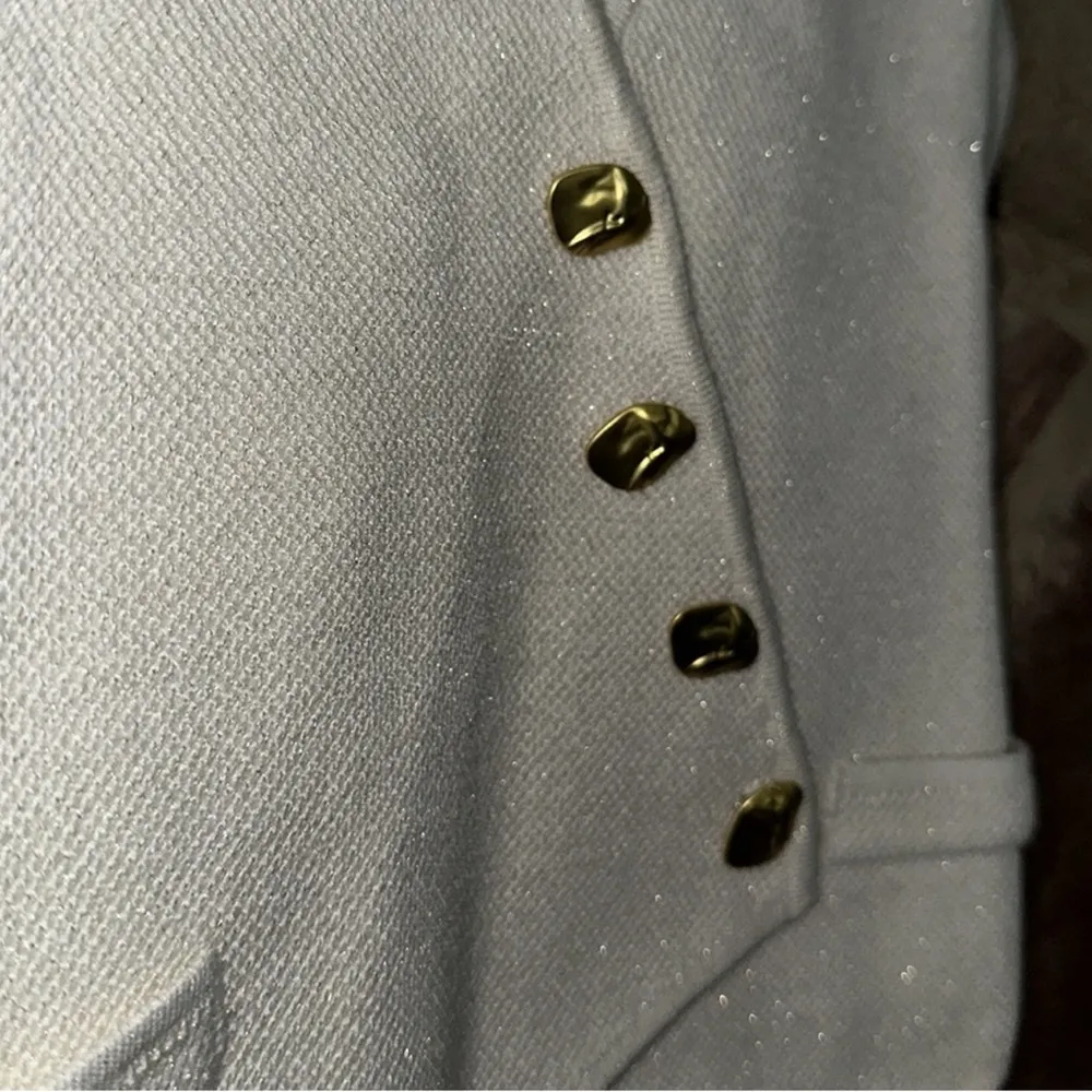 Commense Asymmetrical Button Sweater Vest size medium - Image 4