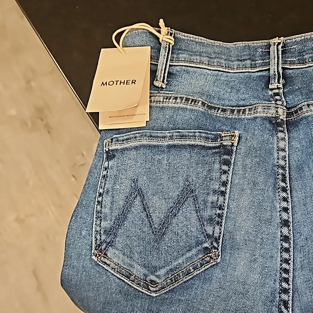 💕MOTHER💕 The Hustler Roller Heel Jeans ~ Need For Speed 32 NWT Blue - Image 16