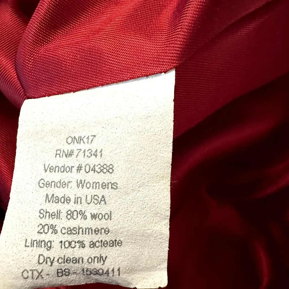 L.L. Bean Peacoat Wool Cashmere USA 3 - Image 3