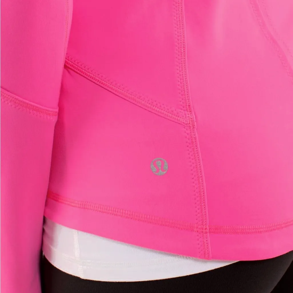 Lululemon • Forme Jacket Pinkelicious Luon hot pink zip front running workout - Image 15