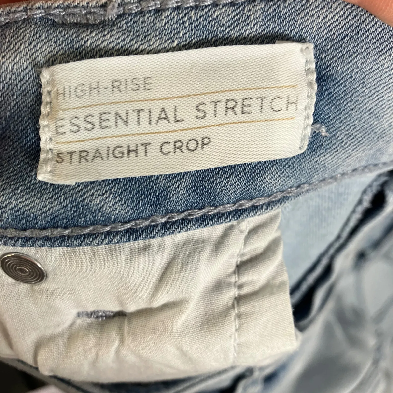 Lane‎ Bryant Essential Stretch High Rise Straight Crop Jeans Plus Size 22 Denim - Image 10
