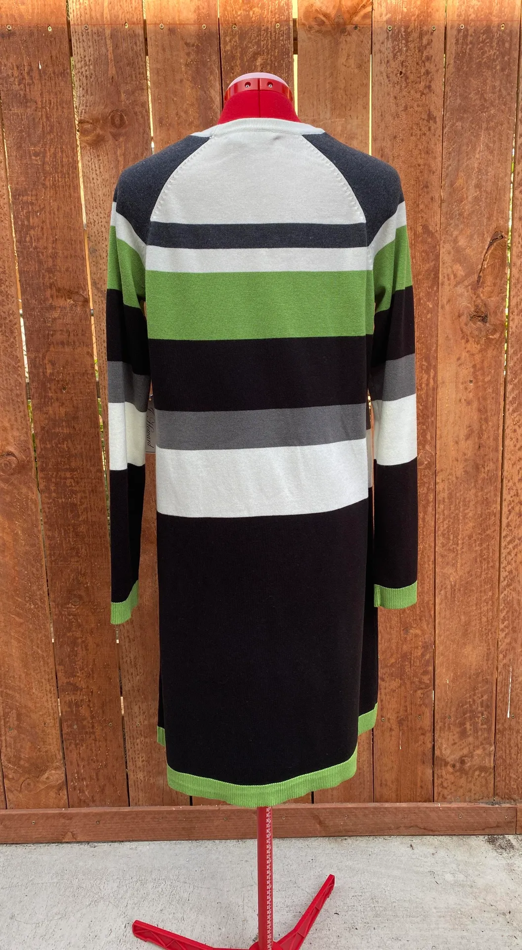 Long Sleeved Knit Dress - Image 7