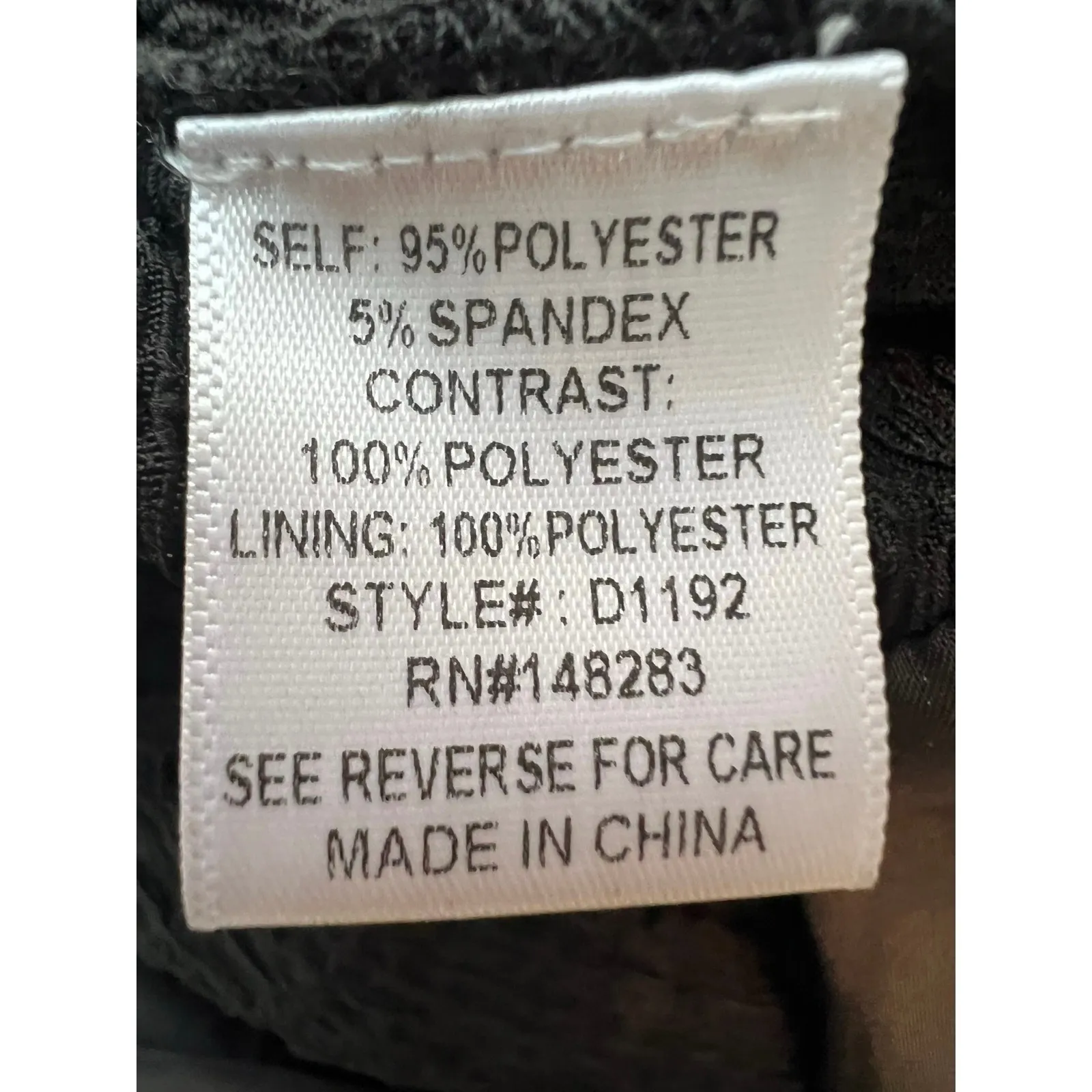 Hers and Mine Smocked Bubble Ballet Black Mini Dress Size: Small New with Tags - Image 6