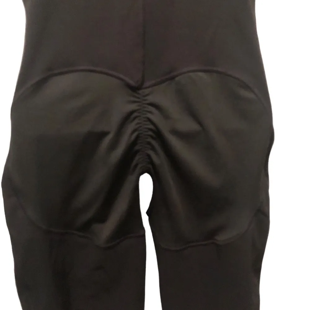 Everyday Mid Thigh Under Bust Bodysuit Sz. L Black Side Zip Medium Compression Size L - Image 6