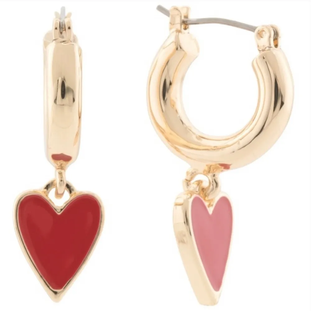 NWT Betsey Johnson Red Heart Earrings - Image 3
