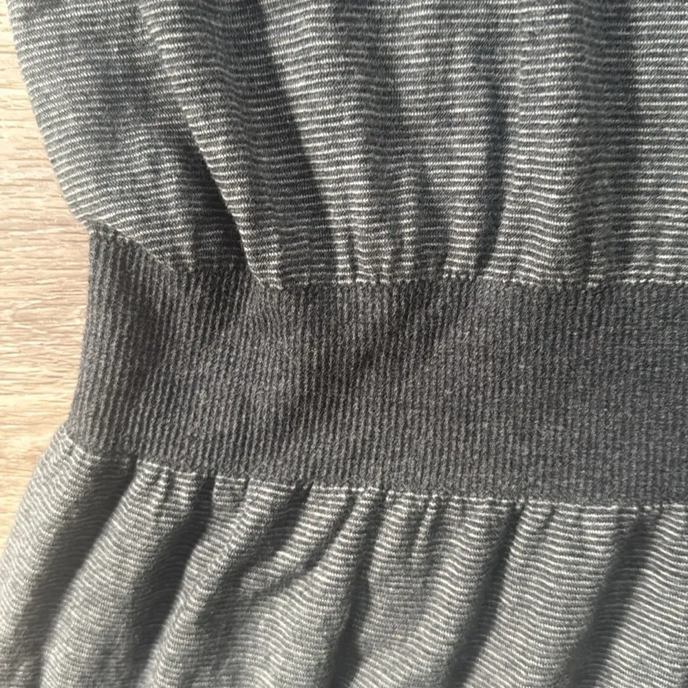 Athleta Gray Sheath Tank Mini Dress Large Stretchy Activewear - Image 4