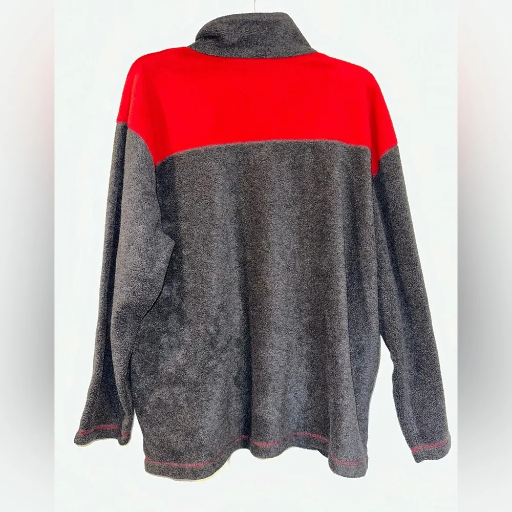 Vtg 90s/y2k  Pooh Tigger quarter zip fleece top Sz Large - Image 2