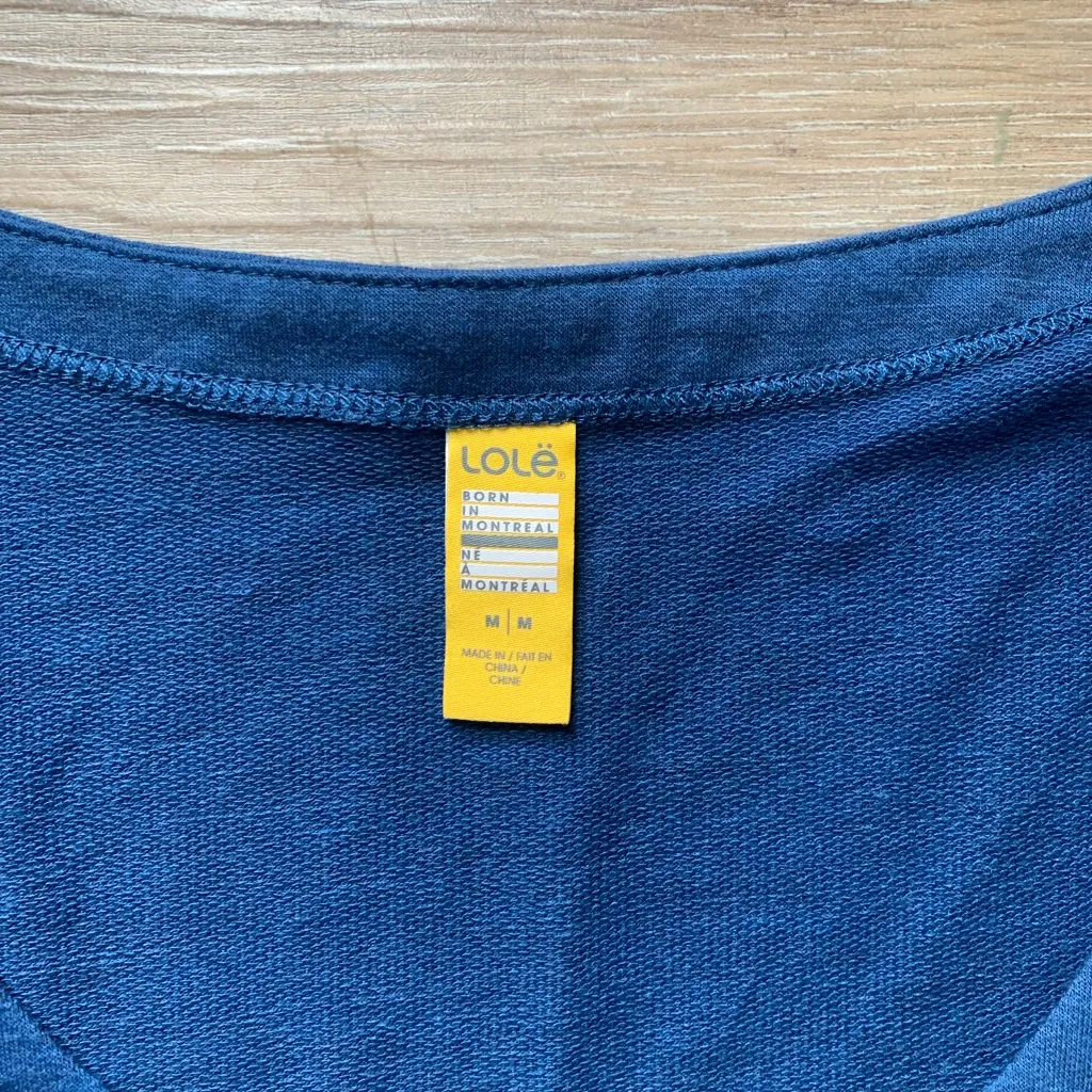 Lole Blue Athletic Shirt Dress M - Image 2