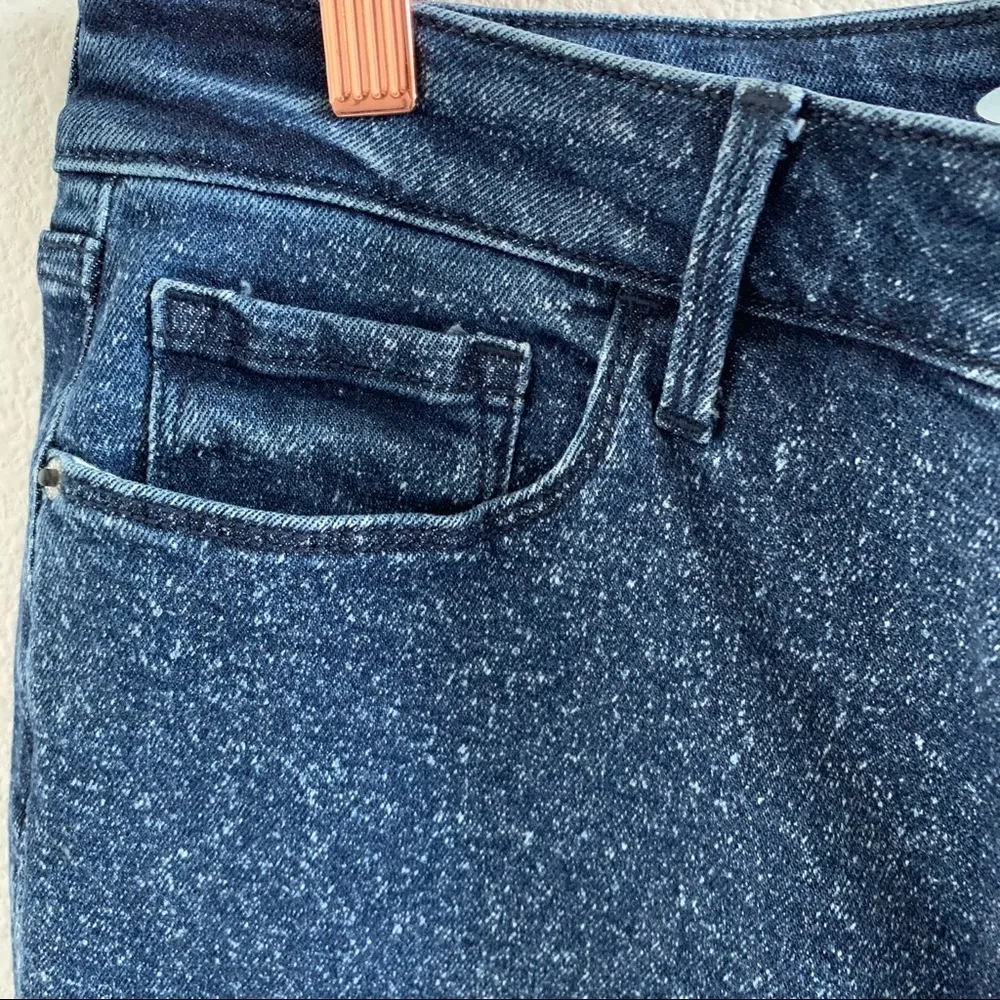 NWT Old Navy Rockstar Super Skinny Jeans Y2K Wash Vintage Vibe Acid Splatter 12 - Image 4