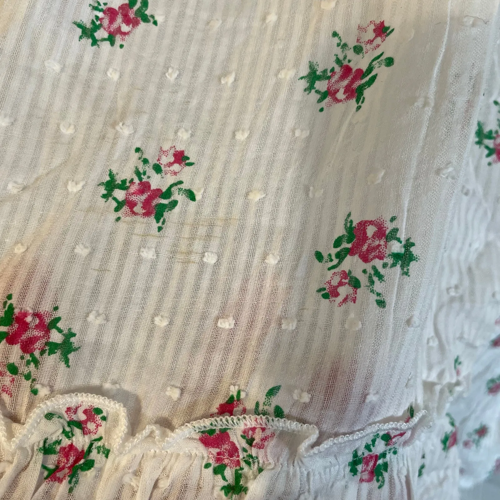 NWT Altar’d State babydoll, puff sleeved dress size XL - Image 9