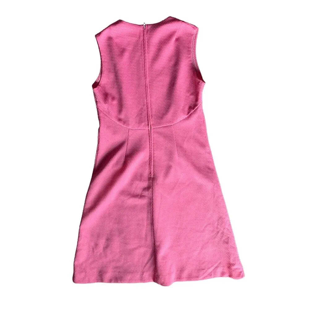 Vintage Kenny classics two piece dress and blazer 70s 80s 90s size medium Pink - Image 4