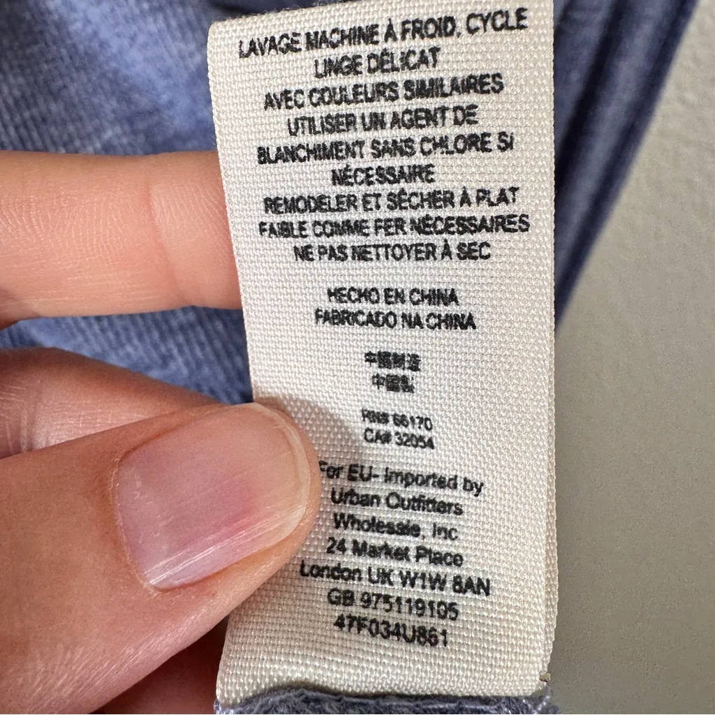 Free People Purple Thermal Boho High Low Tunic Mini Dress Womens M Casual Fall - Image 4