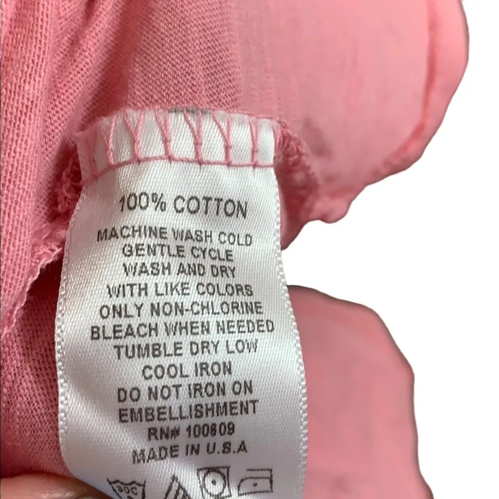 Junk Food Pink SUN KISSED Tank Pink/White Top - Image 4