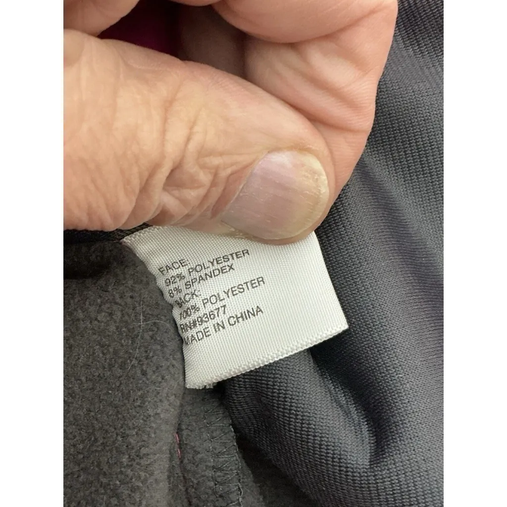 Womans Xersion Small Pink Full Zip Hooded Jacket - Image 5