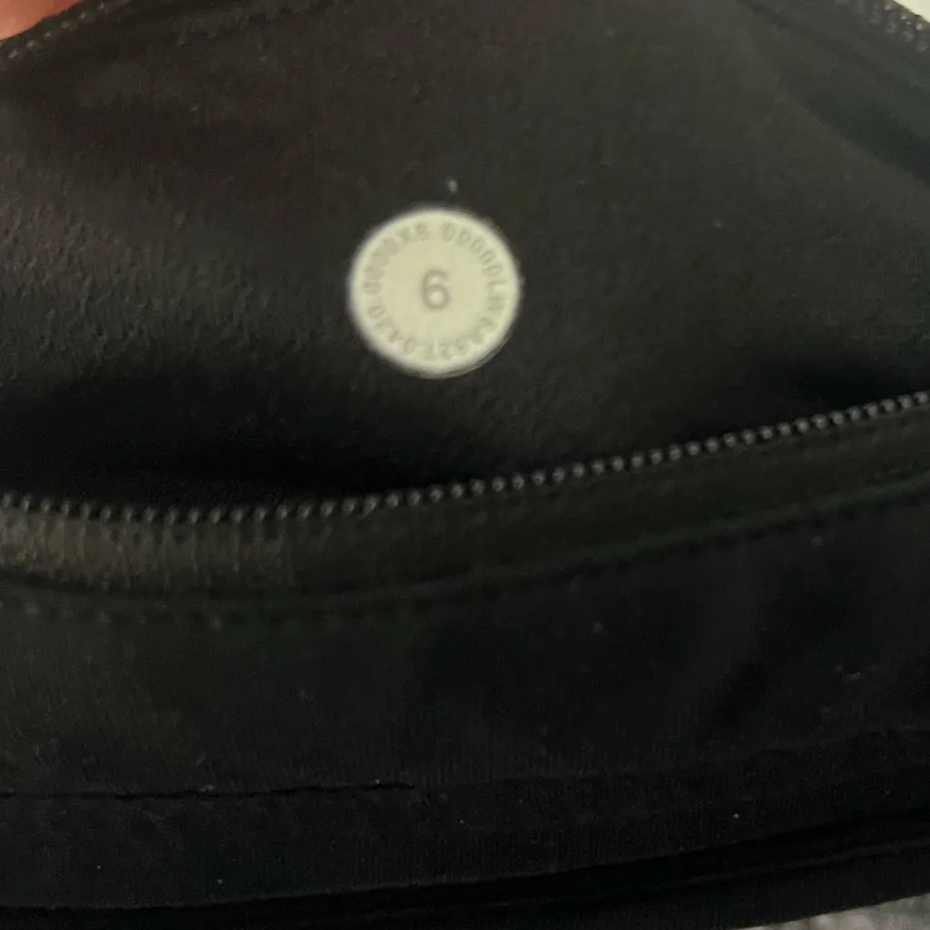 Lululemon Heather Lux Multi Black Pace Rival Skirt (Tall) *No Panels 15" Sz 6 - Image 5