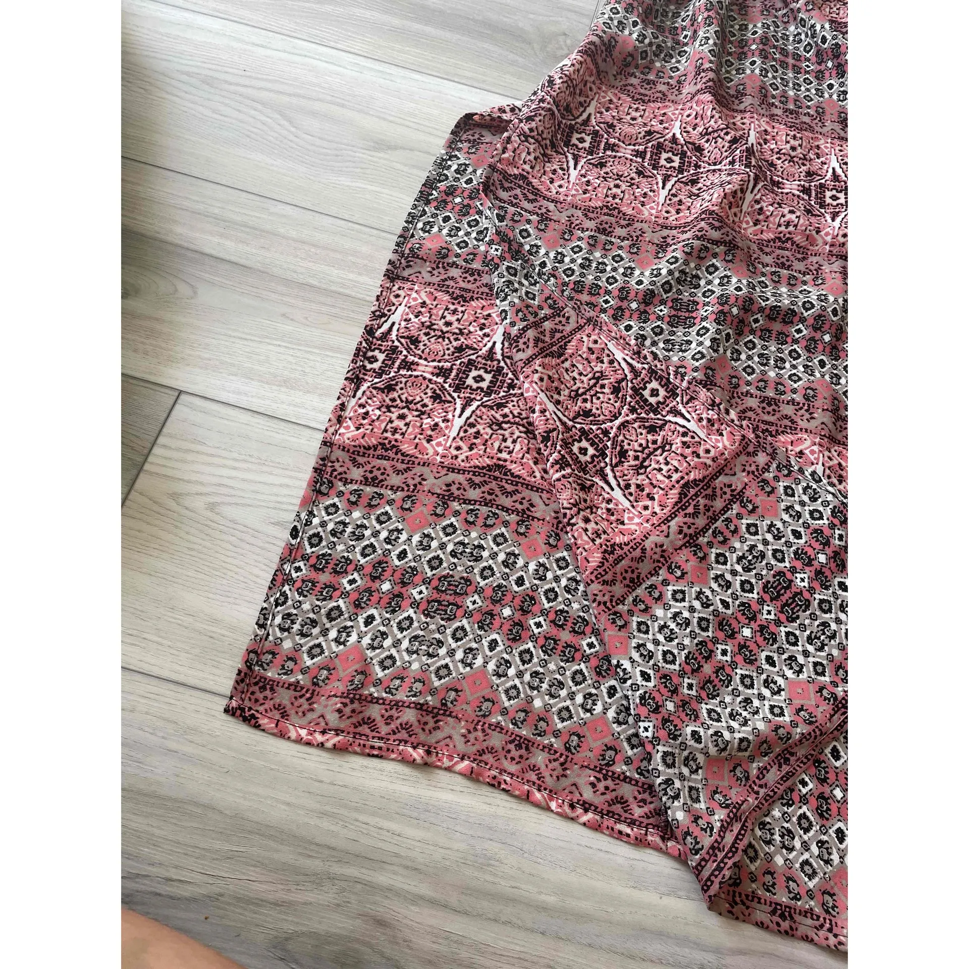 Ultra Flirt Striped Patterned Maxi Skirt Size Small‎ - Image 2