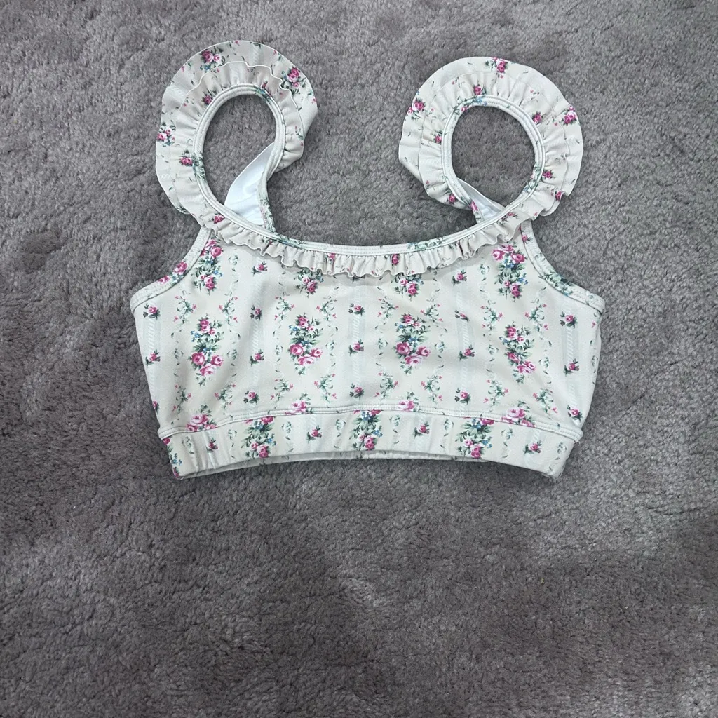 Loveshackfancy Floral palmira bra and jutta legging - Image 5