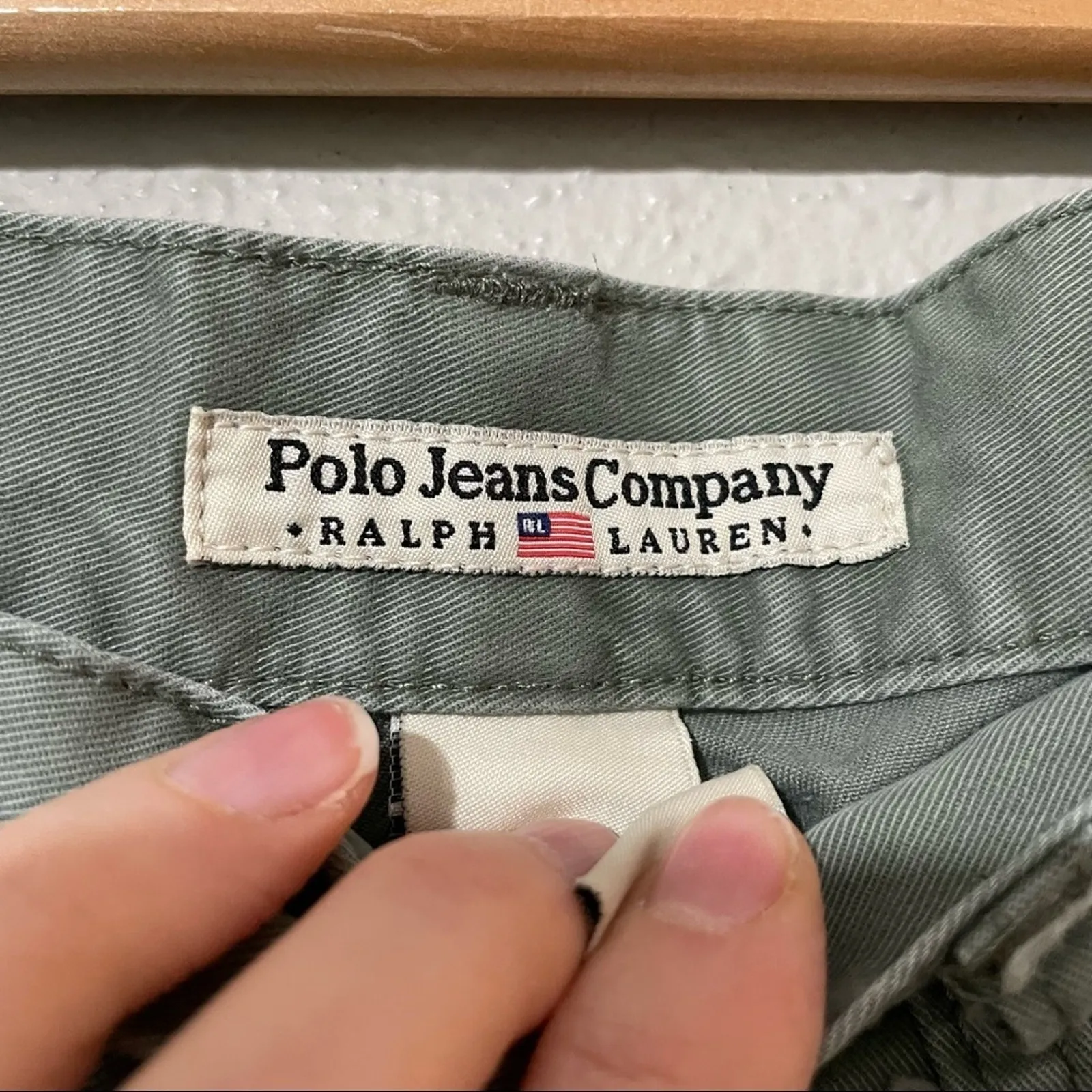 Polo Ralph Lauren Jeans Company Green Mid Rise Straight Leg Cropped Pants 12 - Image 4