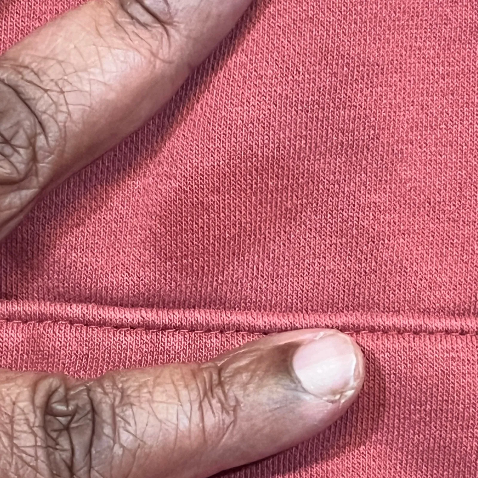 Nike Sportswear Essential Women's Funnel-neck Fleece Pullover Dust Rose Hoodie - Image 6