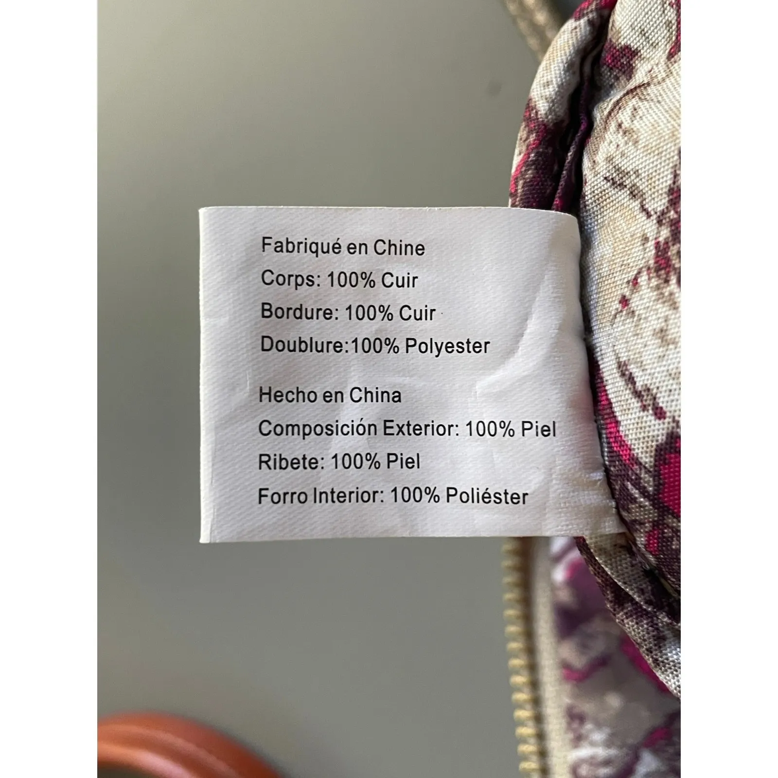 Elliott Lucca Pewter Bronze Woven Metallic Convertible Crossbody Purse - Image 8