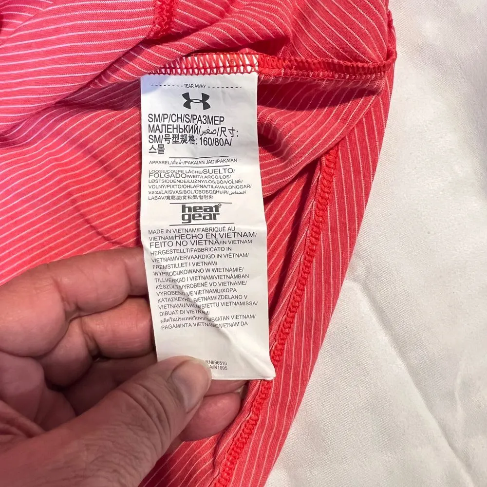 Under Armour Cincinnati Bearcats‎ Heat Gear Quarter Zip Athletic Pullover Small - Image 4