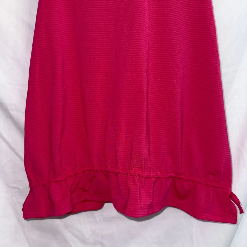 Athleta Pink Skills & Drills Racerback Built in Bra Tank Top size XXS - Image 3