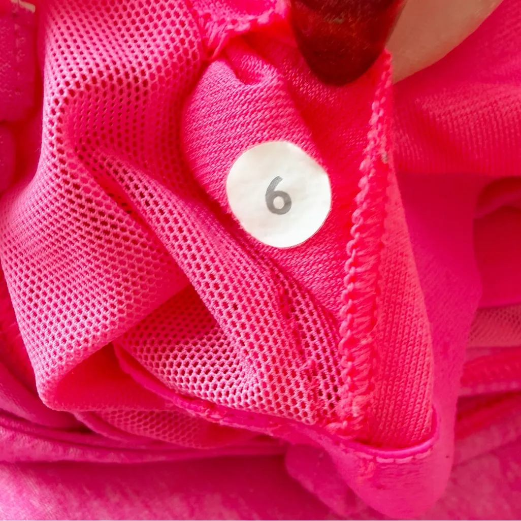 LULULEMON Power Y Racerback Tank Top Bright Hot Pink 6 - Image 5